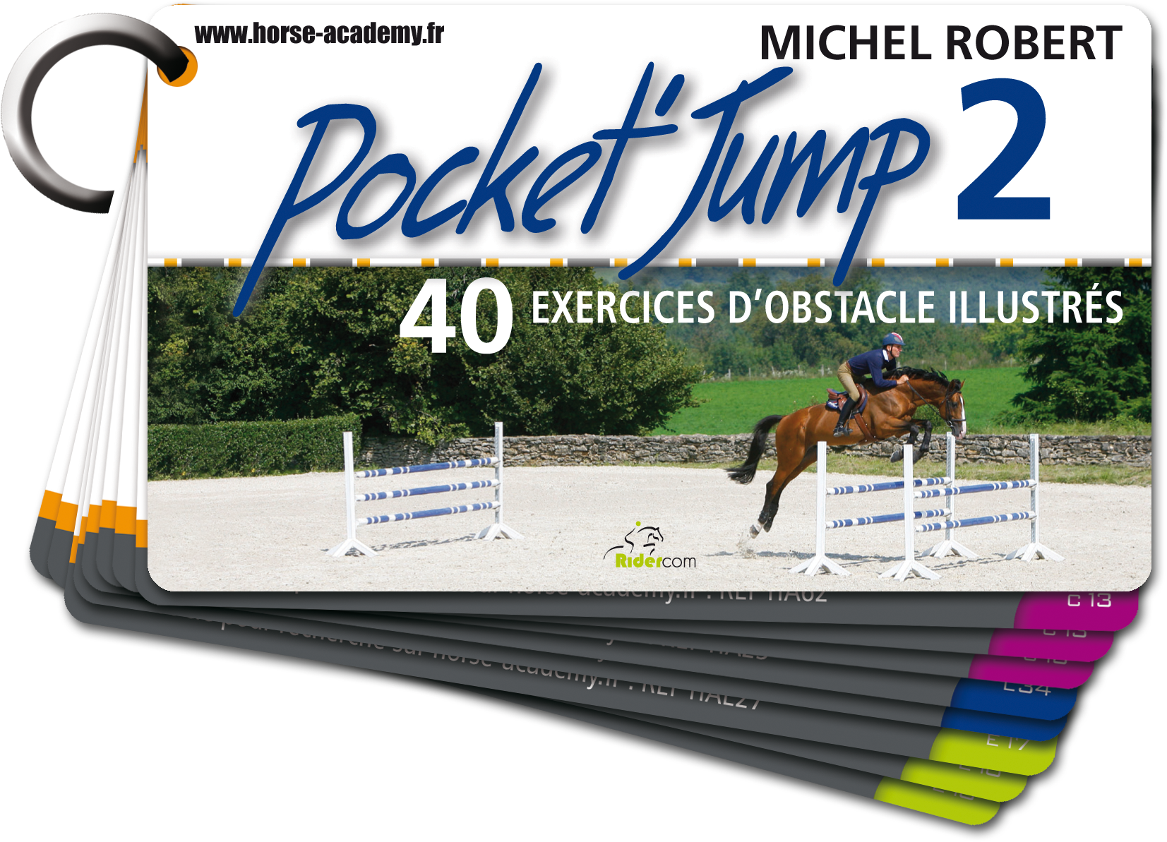 Pocket'Jump 2, 40 exercices d'obstacle illustrés Pocket'Jump 2, 40 exercices d'obstacle illustrés